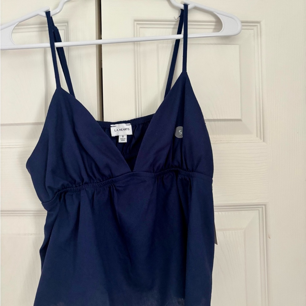 LA Hearts Deep Blue Camisole Top